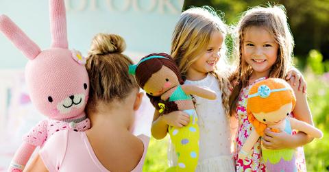 //cuddle kind knit dolls campaign