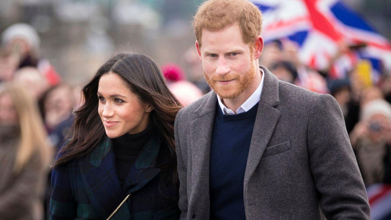 Photo of Prince Harry and Meghan Markle