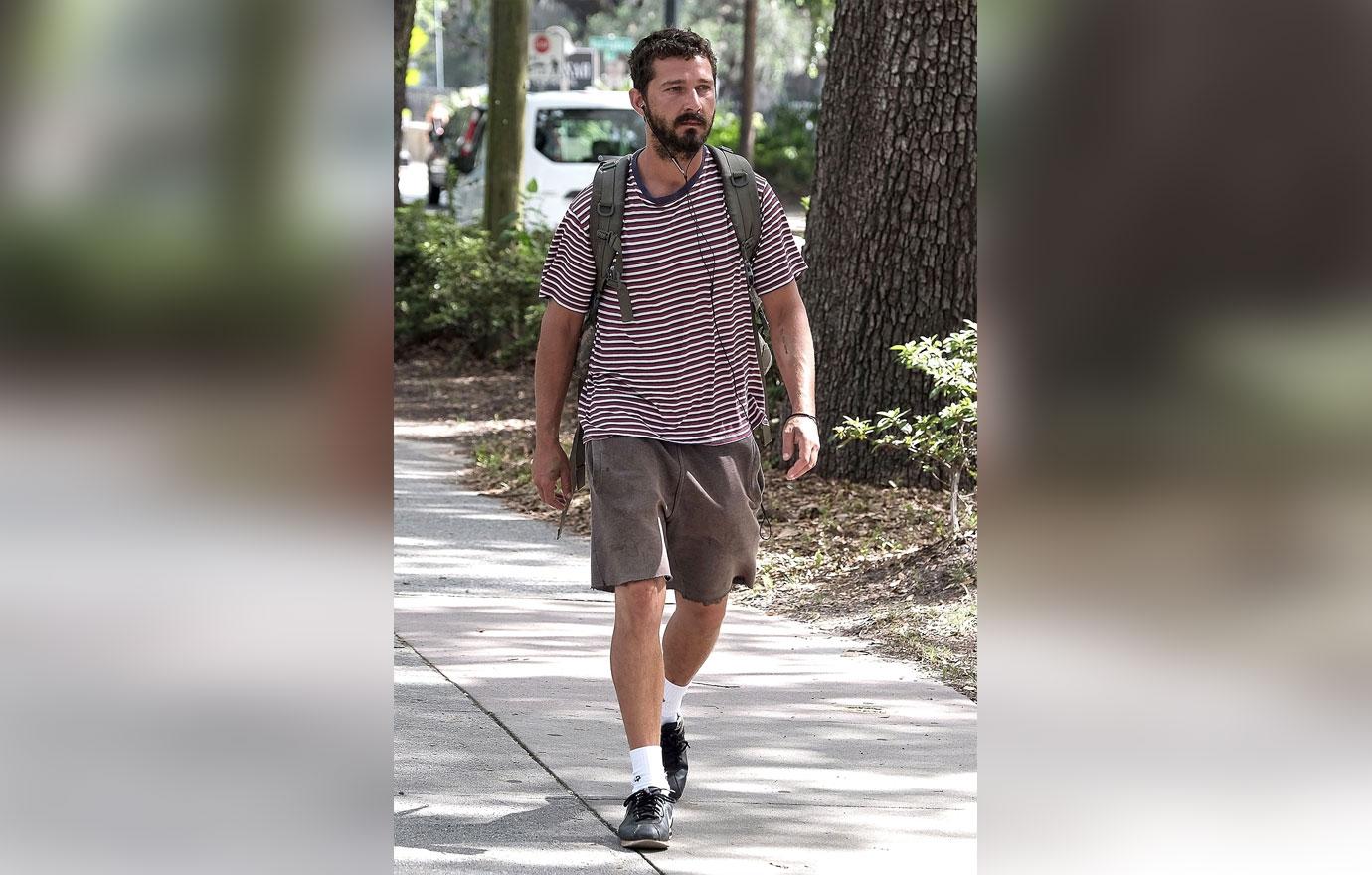 Shia Labeouff casual walk arrest savannah