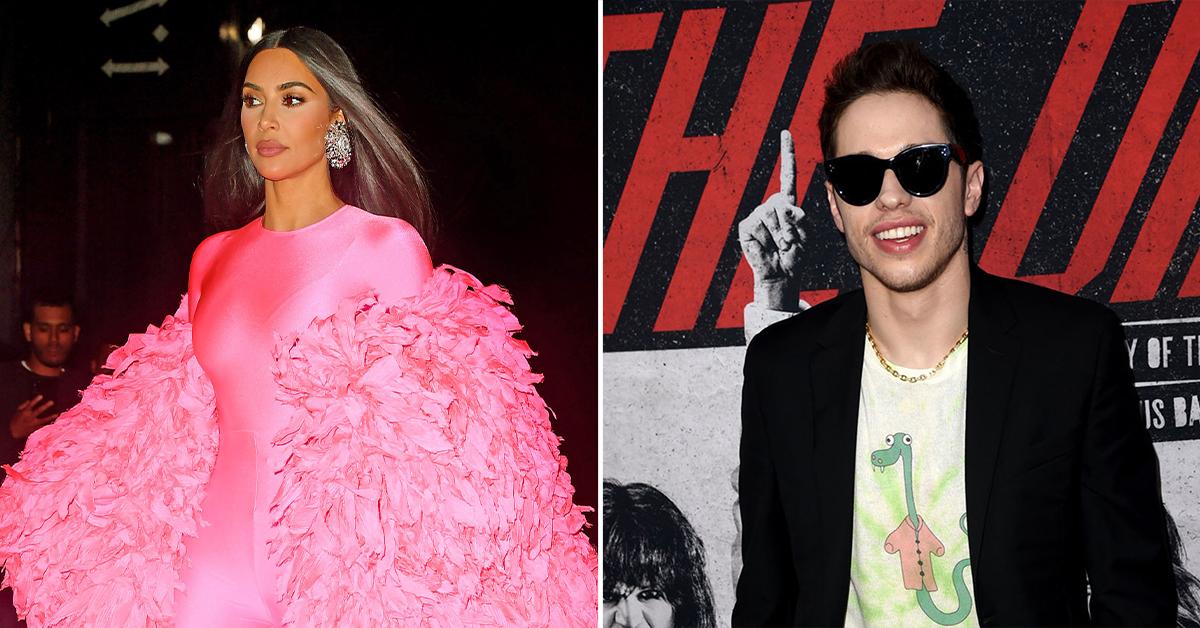 pete davidson hires extra security kanye west threats kim kardashian