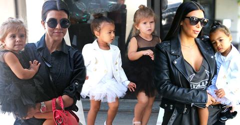 //kim kardashian north west kourtney kardashian penelope disick ballet pp