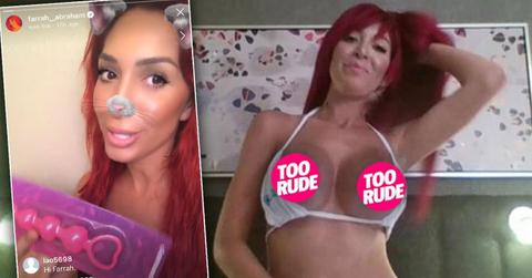 farrah abraham porn webcam appearance teen mom og firing
