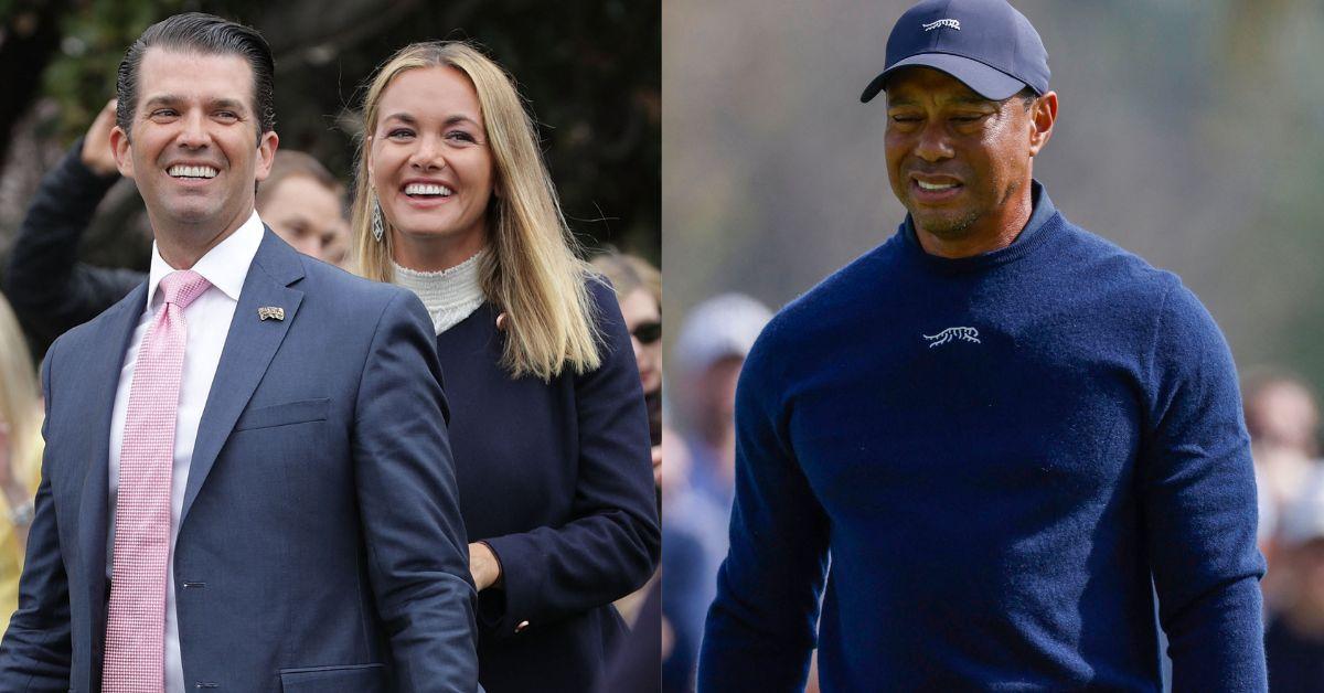 Donald Trump Jr.'s ex Vanessa Trump sparks buzz with Tiger Woods over possible White House wedding.