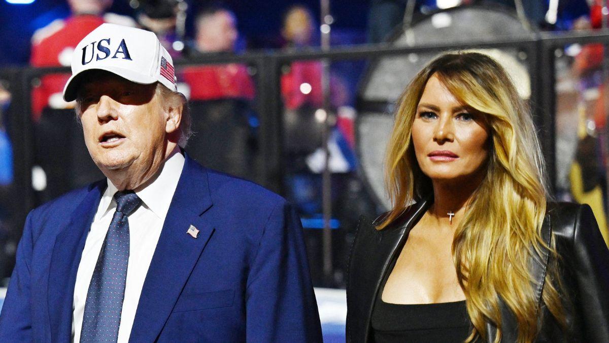 picture of Donald Trump and Melania Trump