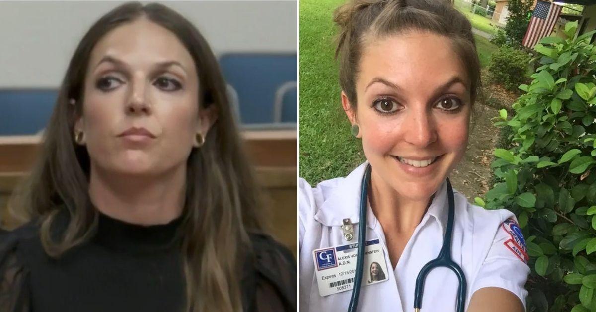 Alexis Von Yates sentencing and nurse photo