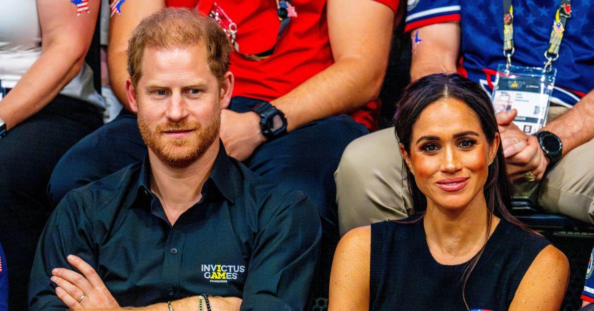 Split photo of Prince Harry and Meghan Markle