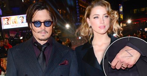 Johnny Depp Wears Gold Band