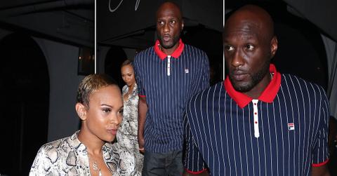 Lamar Odom Holds Hands With Bad News Girlfriend On Dinner Date