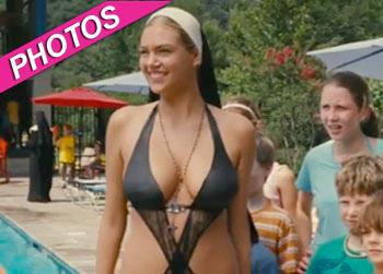 //kate upton sexy nun three stooges