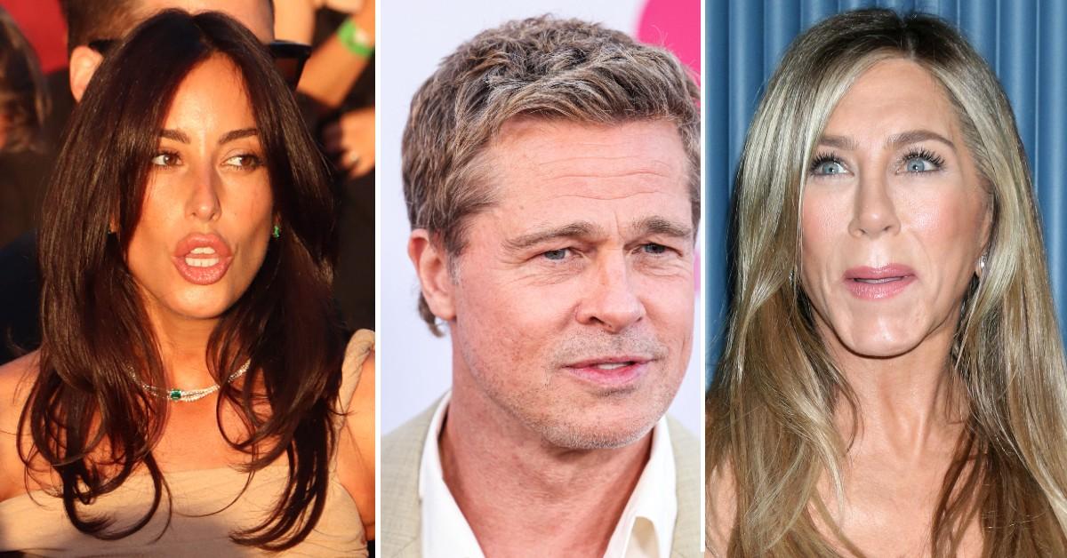 brad pitt innes deramon jennifer aniston pp