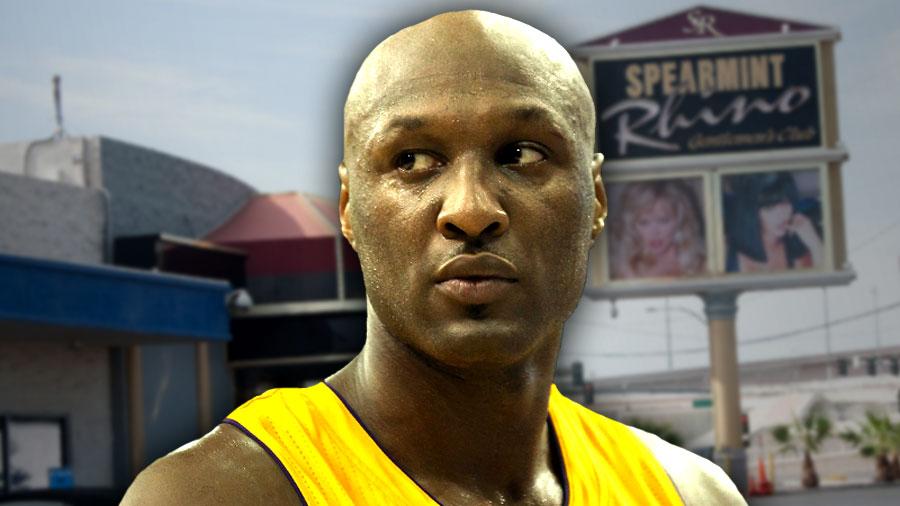 Lamar Odom Drug Overdose Bender Spearmint Rhino Strip Club Las Vegas