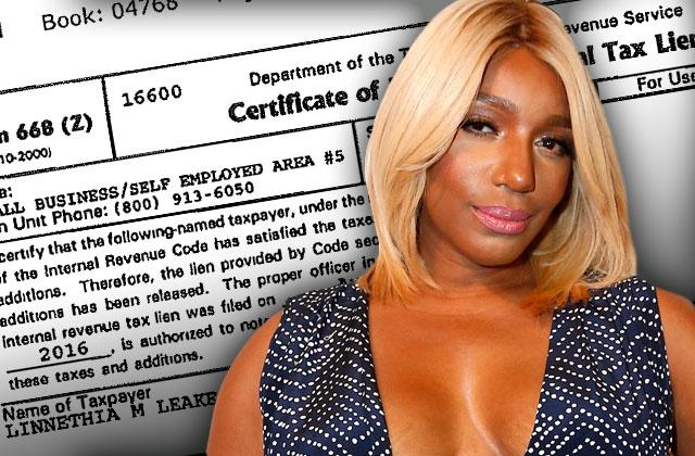 Nene Leakes Pays Tax debt