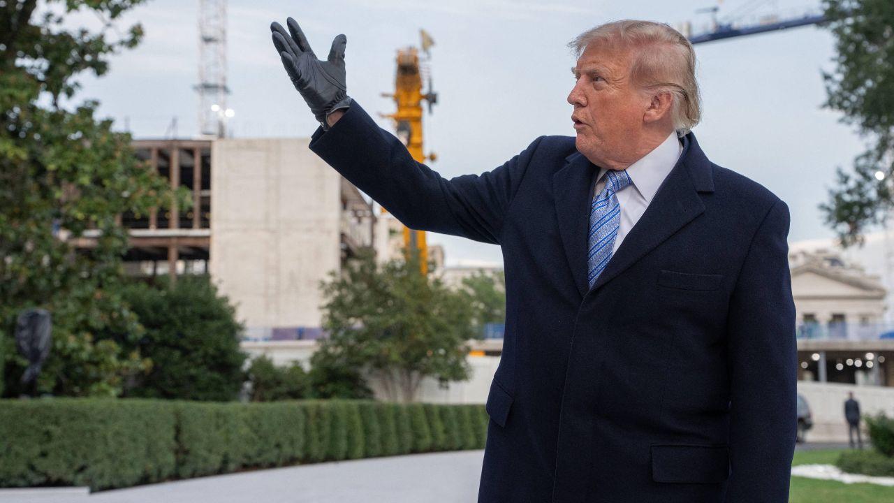 Trump has blamed the bruises on his medication.