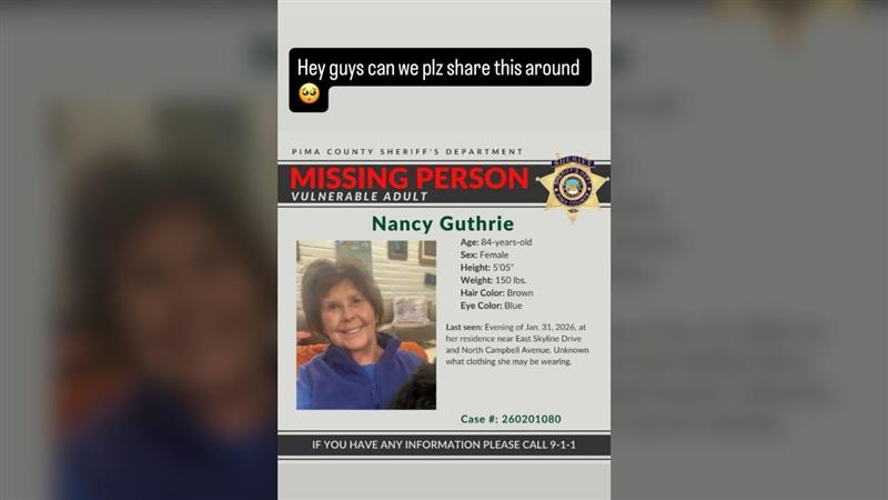 onlyfans star ccinnamon joins urgent search for savannah guthries missing mom