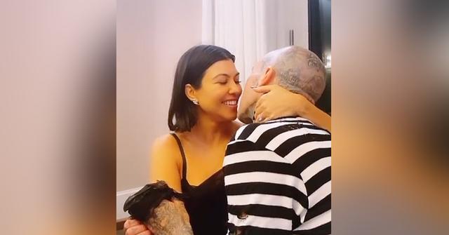kourtney kardashian travis barker proposal engagement filmed hulu show pp