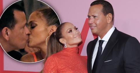 Inset, Alex and Jlo Kissing, Jennifer Lopez Says She Wants To Have Kids With Alex Rodriguez