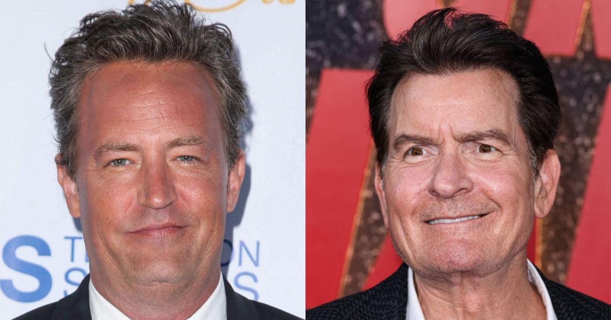 Matthew Perry charlie sheen