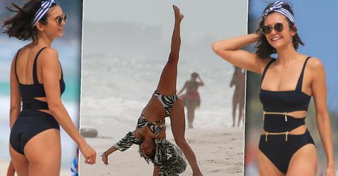 Nina Dobrev Bikini Body Vacation