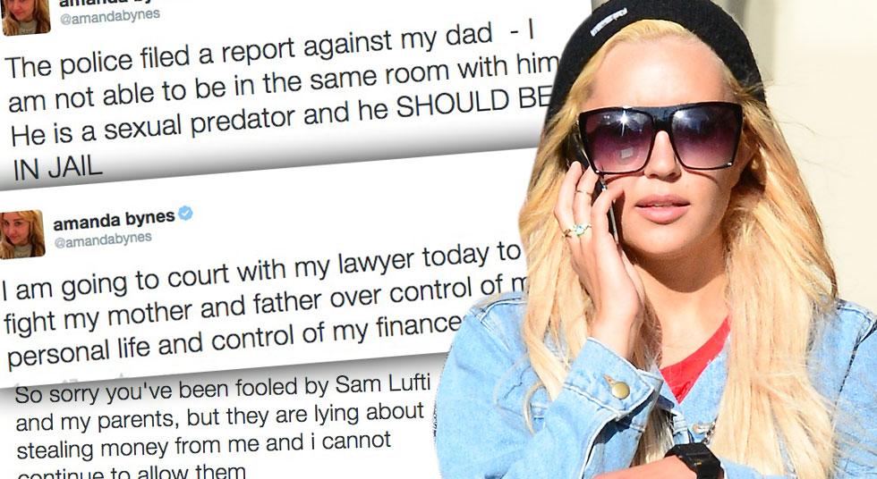 'I Am Enraged' Amanda Bynes Tweets Shocking New