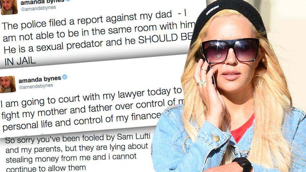 'I Am Enraged' Amanda Bynes Tweets Shocking New Accusations After