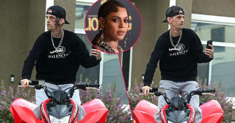 Aaron Carter Rides ATV After Getting New Face Tattoo And Ranting About Beyonce