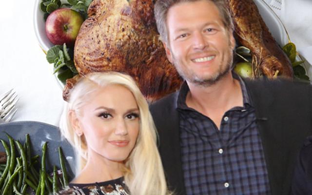 Gwen Stefani Blake Shelton Thanksgiving