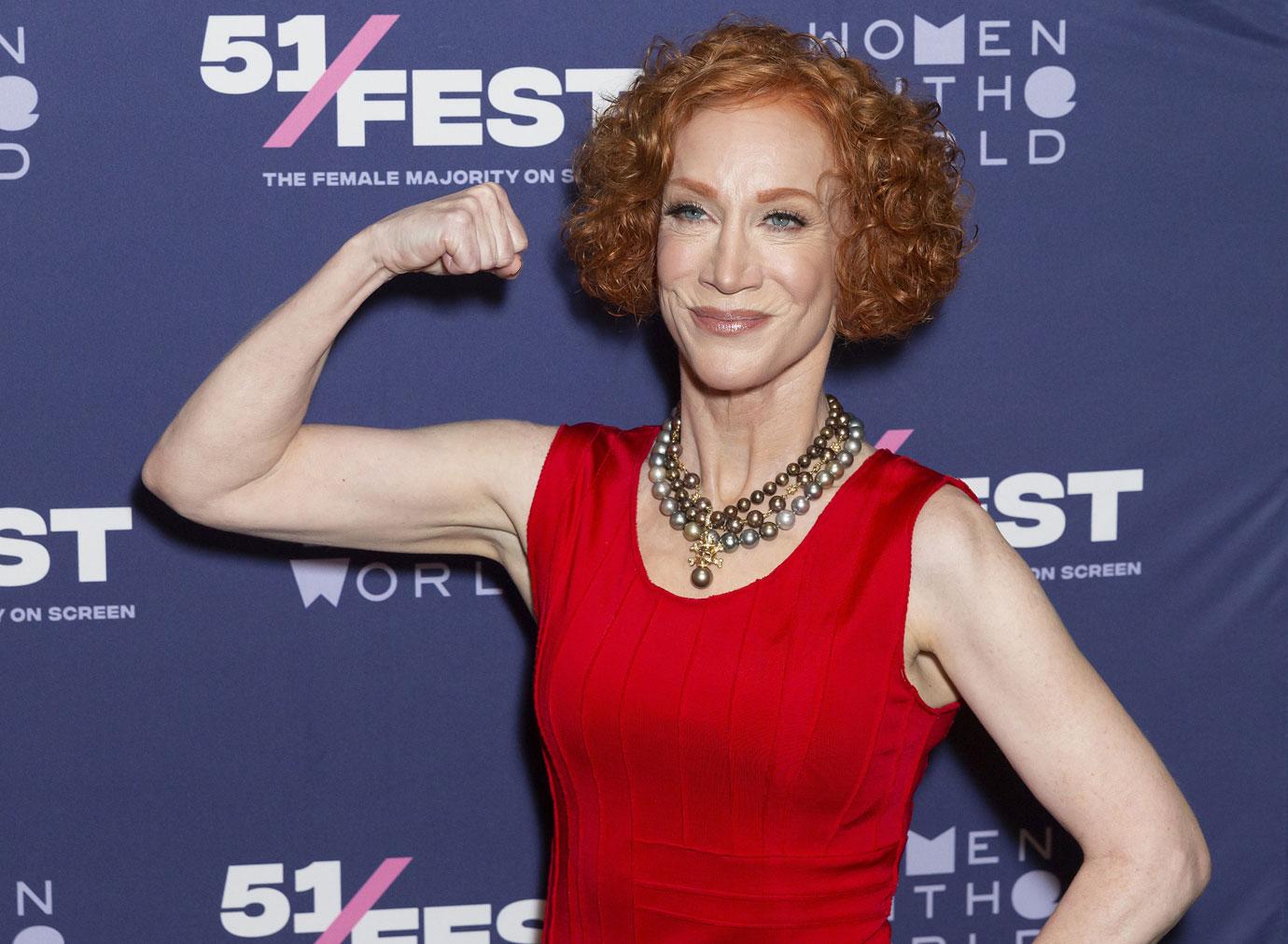 kathy griffin lung cancer never smoked surgery remove half left lung