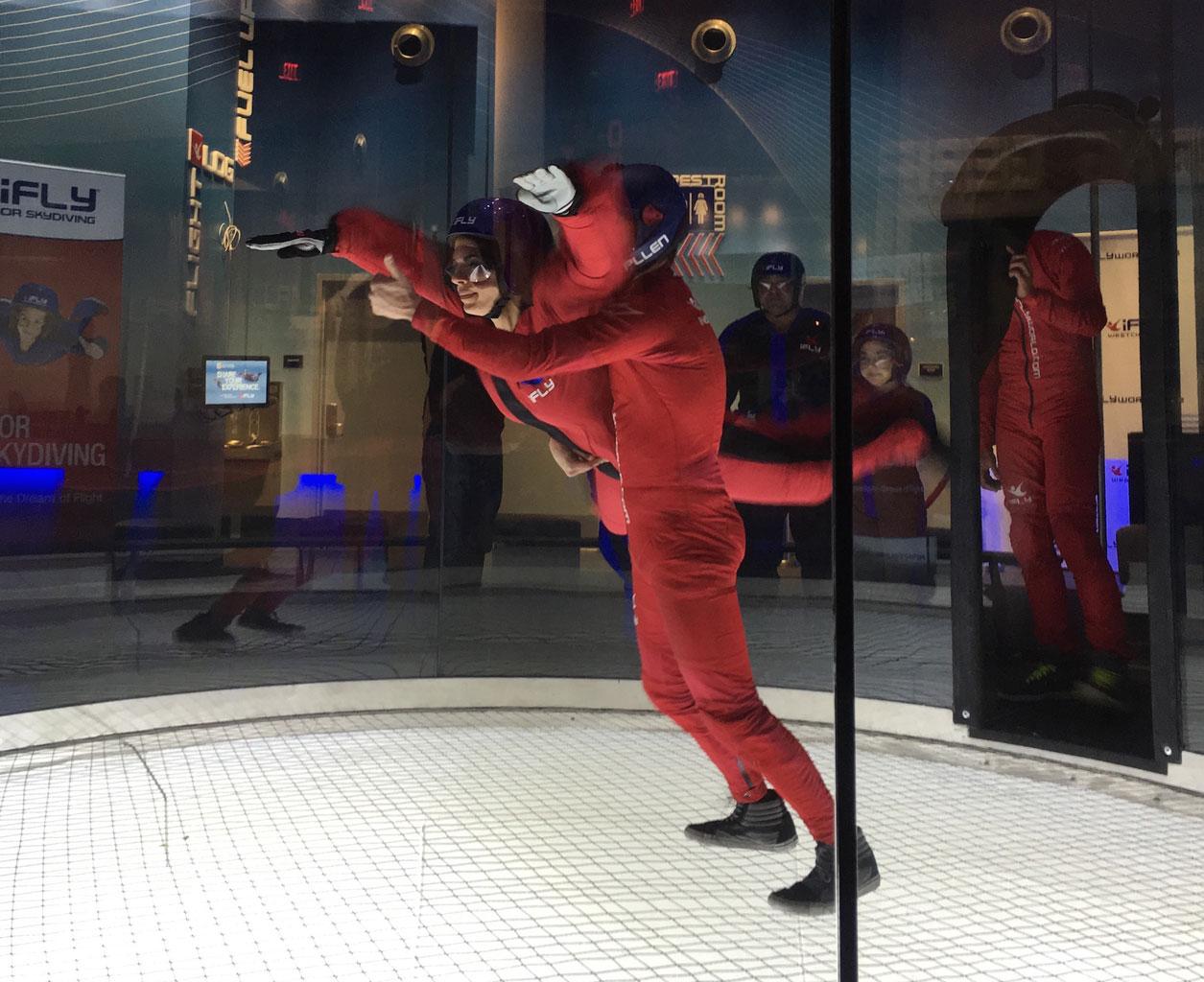 Teresa Giudice Prison Release Indoor Skydiving