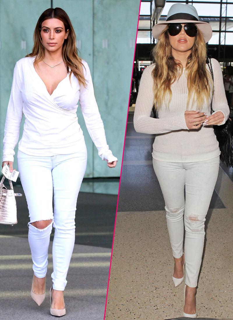 Kim Kardashian Sisters Feud Khloe Kourtney Kylie Jenner Style