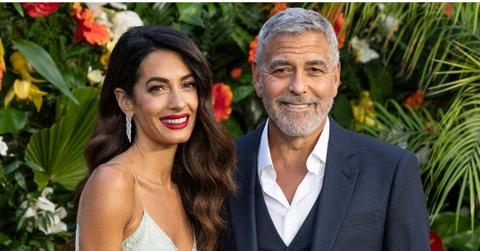 Photo of George Clooney and Amal