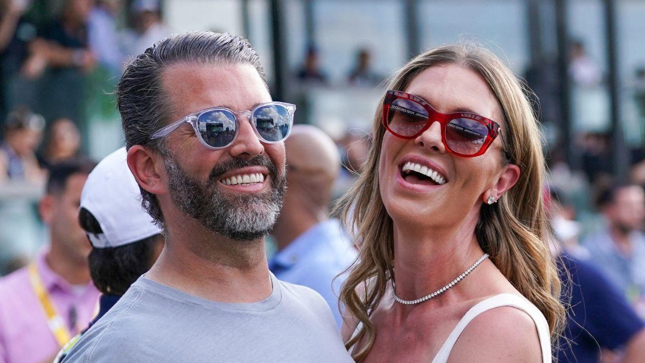picture of donald Trump jr. and Bettina Anderson