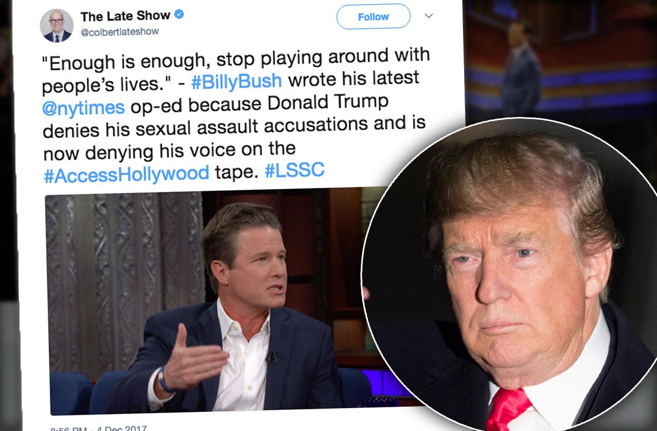 //Billy Bush Retreat After Donald Trump Tape pp