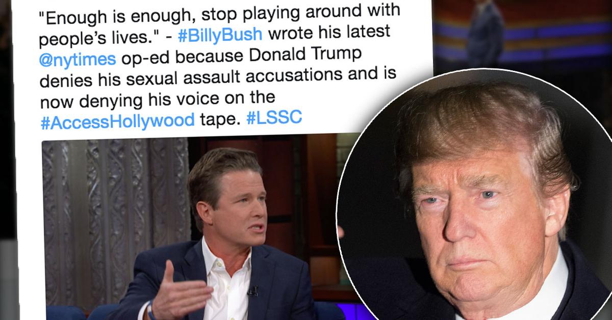 Billy Bush Went On SoulSearching Retreat After Donald Trump Tape