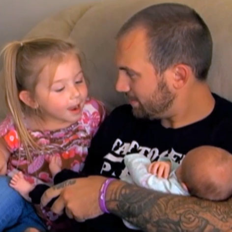 Chelsea Houska’s Daughter Aubree Cuddles Up To Controversial Dad Adam