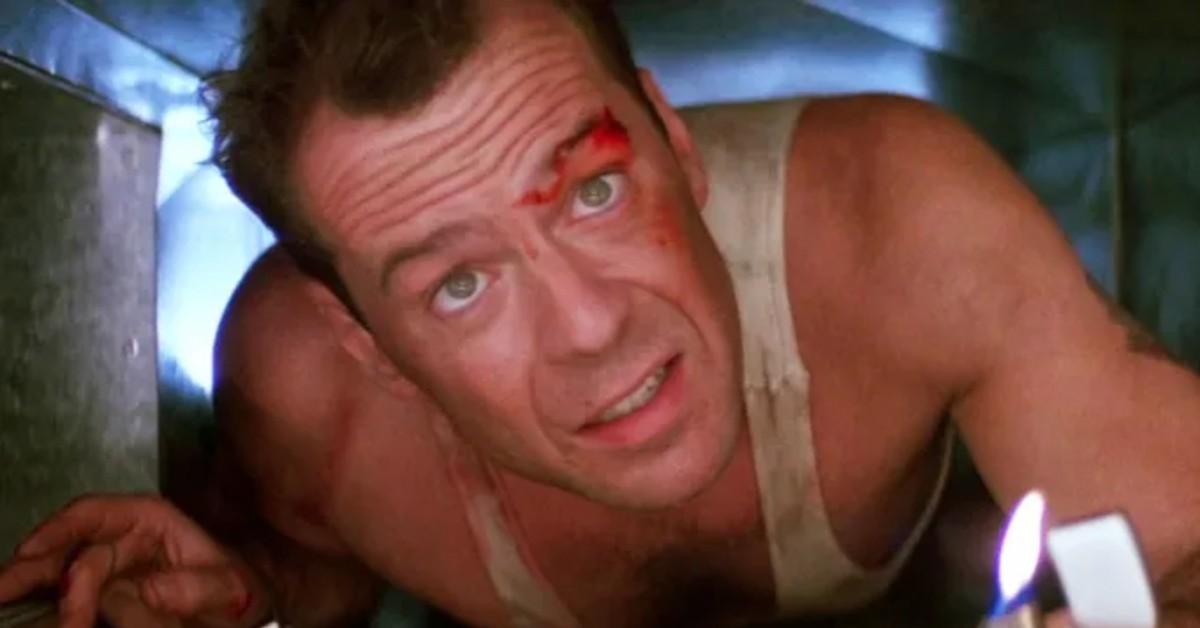 Bruce Willis in Die Hard