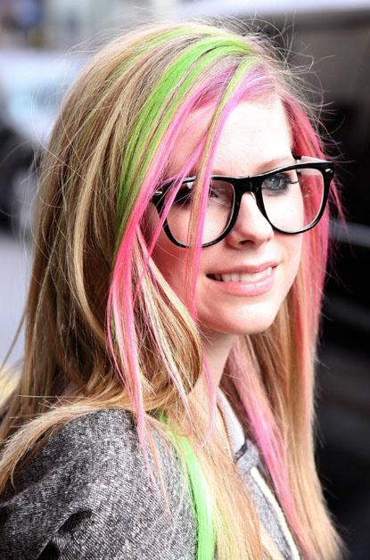 //avril lavigne bad hair