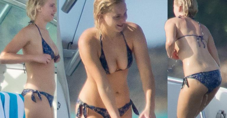 Jennifer Lawrence Bares All In An Itsy Bitsy Bikini