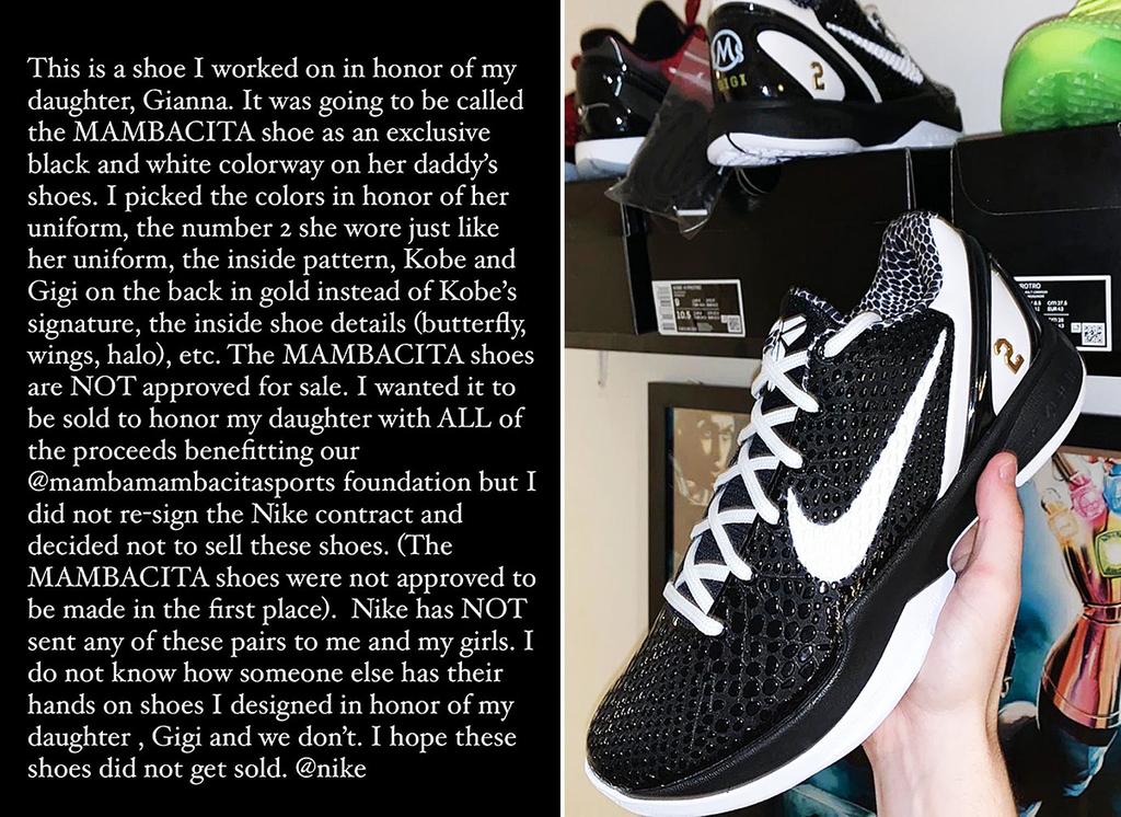 Vanessa Bryant Slams Nike After Unauthorized Shoe Honoring Late