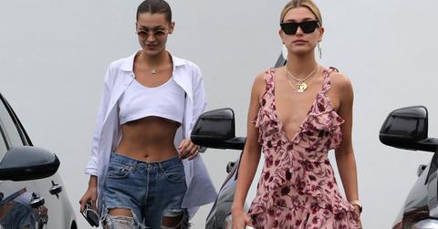 Bella Hadid Skinny Hailey Baldwin