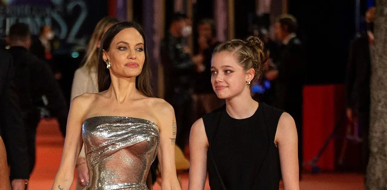 Photo of Angelina Jolie and Shiloh Jolie