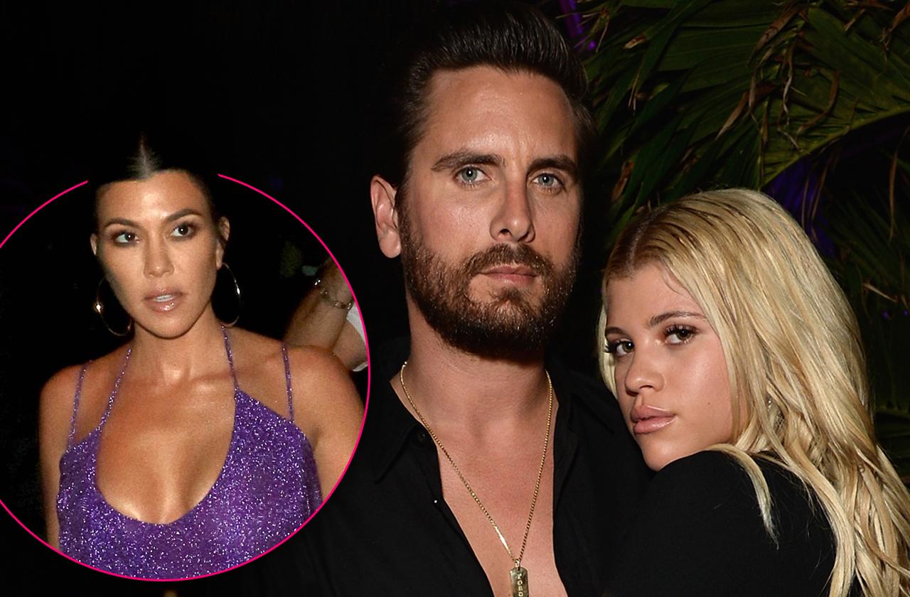 Sofia Richie Worried Scott Disick Dump Her Kourtney Kardashian