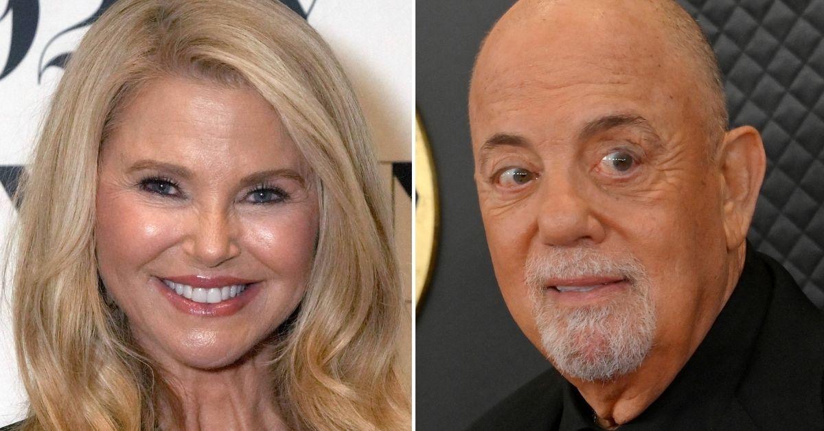 Split photo of Christie Brinkley, Billy Joel.