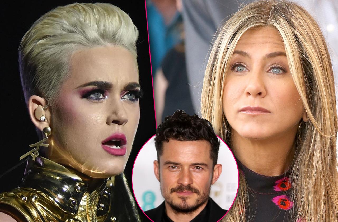 jennifer aniston hookup orlando bloom katy perry feud