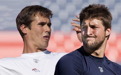 //brady quinn adversary time tebow landov