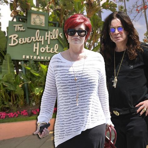 //ozzy sharon osbourne beverly hills hotel square splashfameflynet