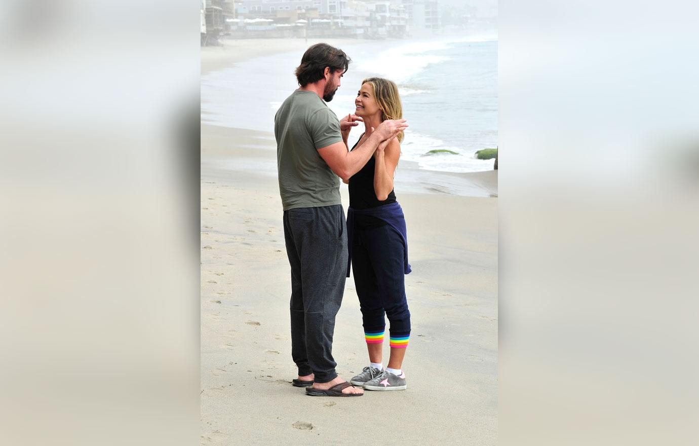 Denise Richards Aaron Phypers Honeymoon PDA