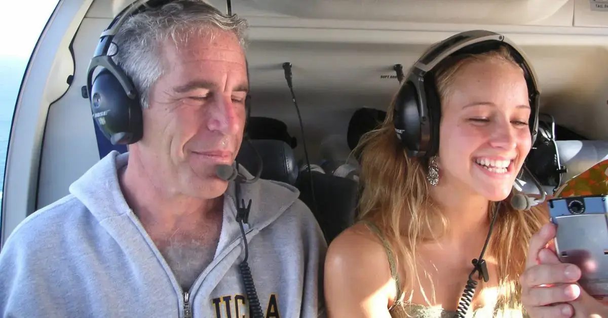Photo of Jeffrey Epstein and Teala Davies