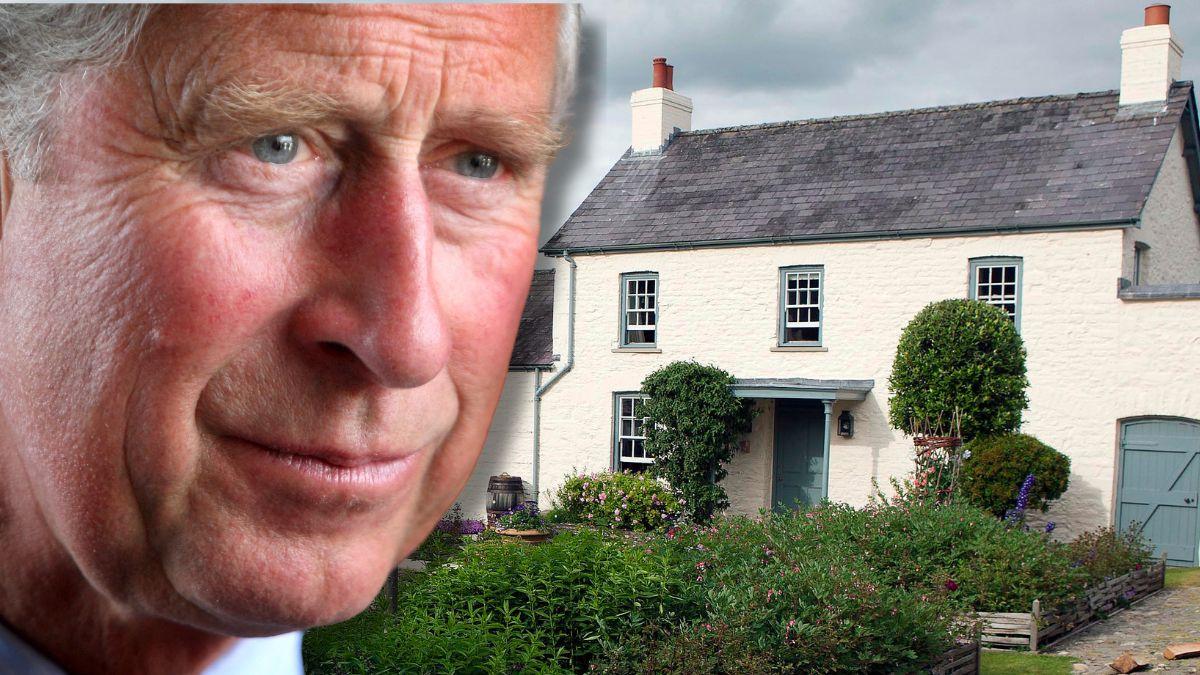 Photo of Prince Charles at Llwynywermod