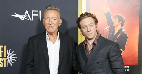 Photo of Bruce Springsteen, Jeremy Allen White
