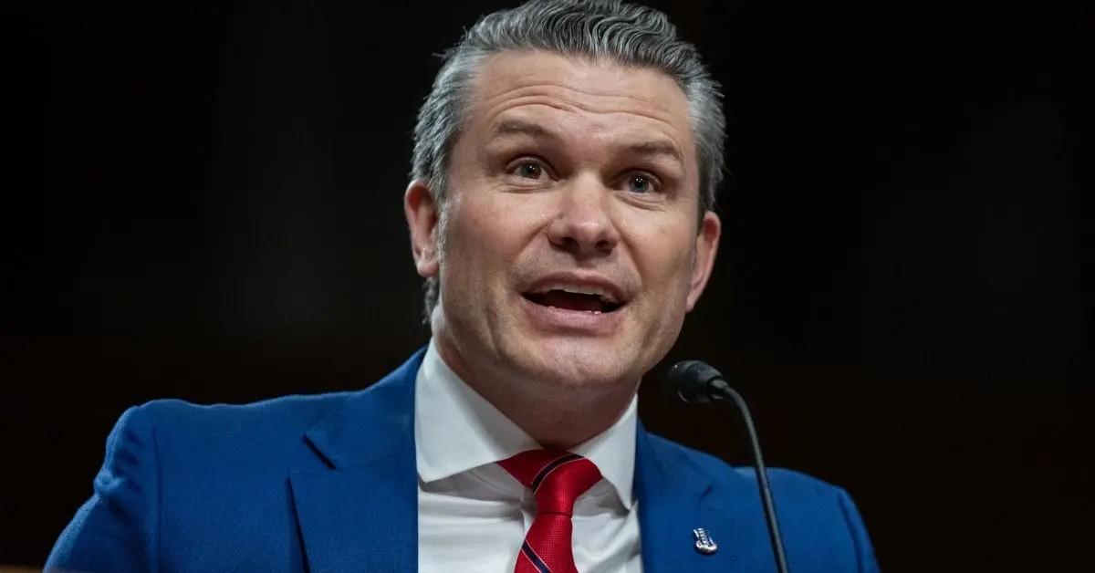 photo of pete hegseth